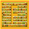 Jeu Mahjong - Lettre F